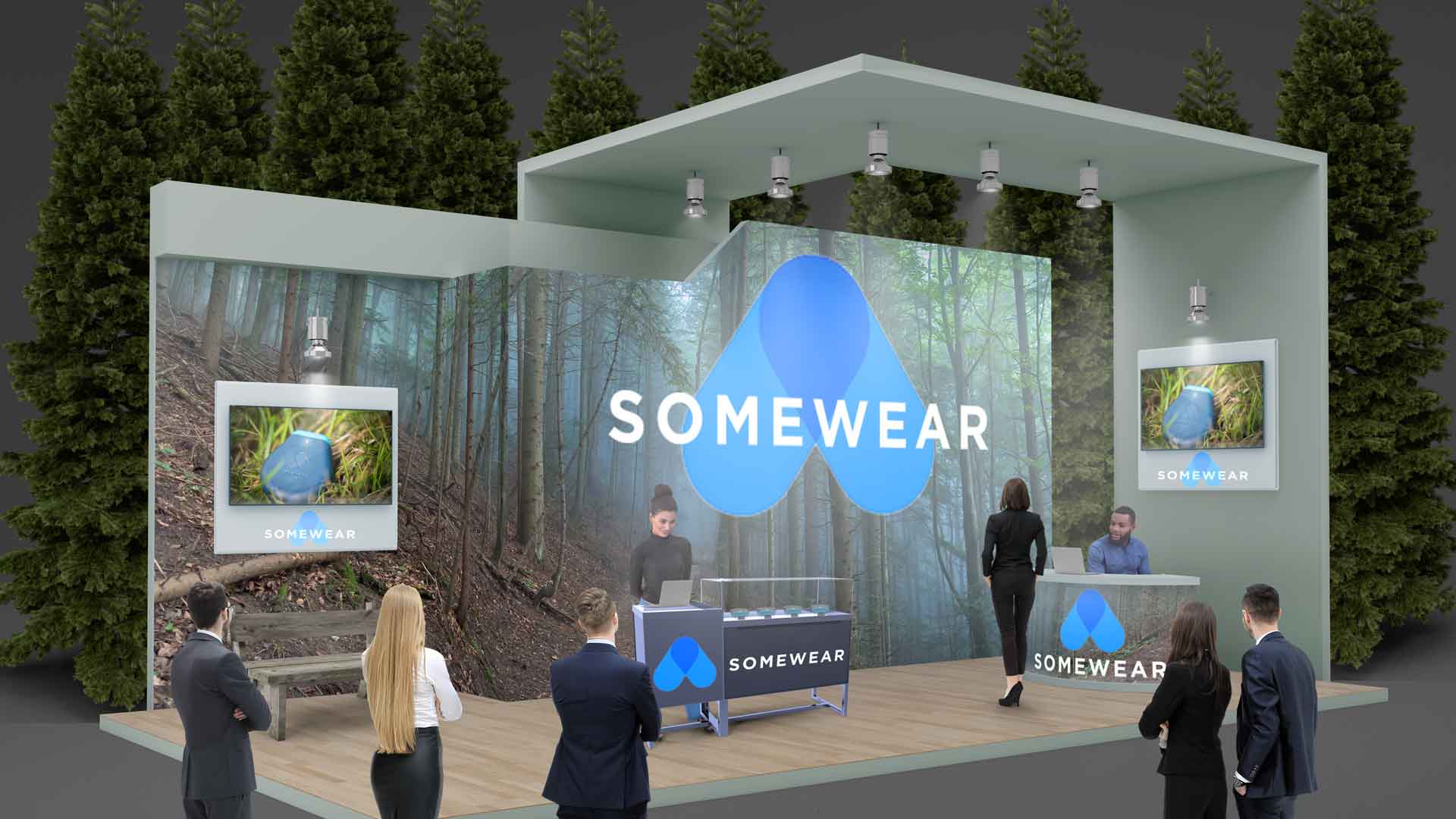 Somewear tradeshow booth design
